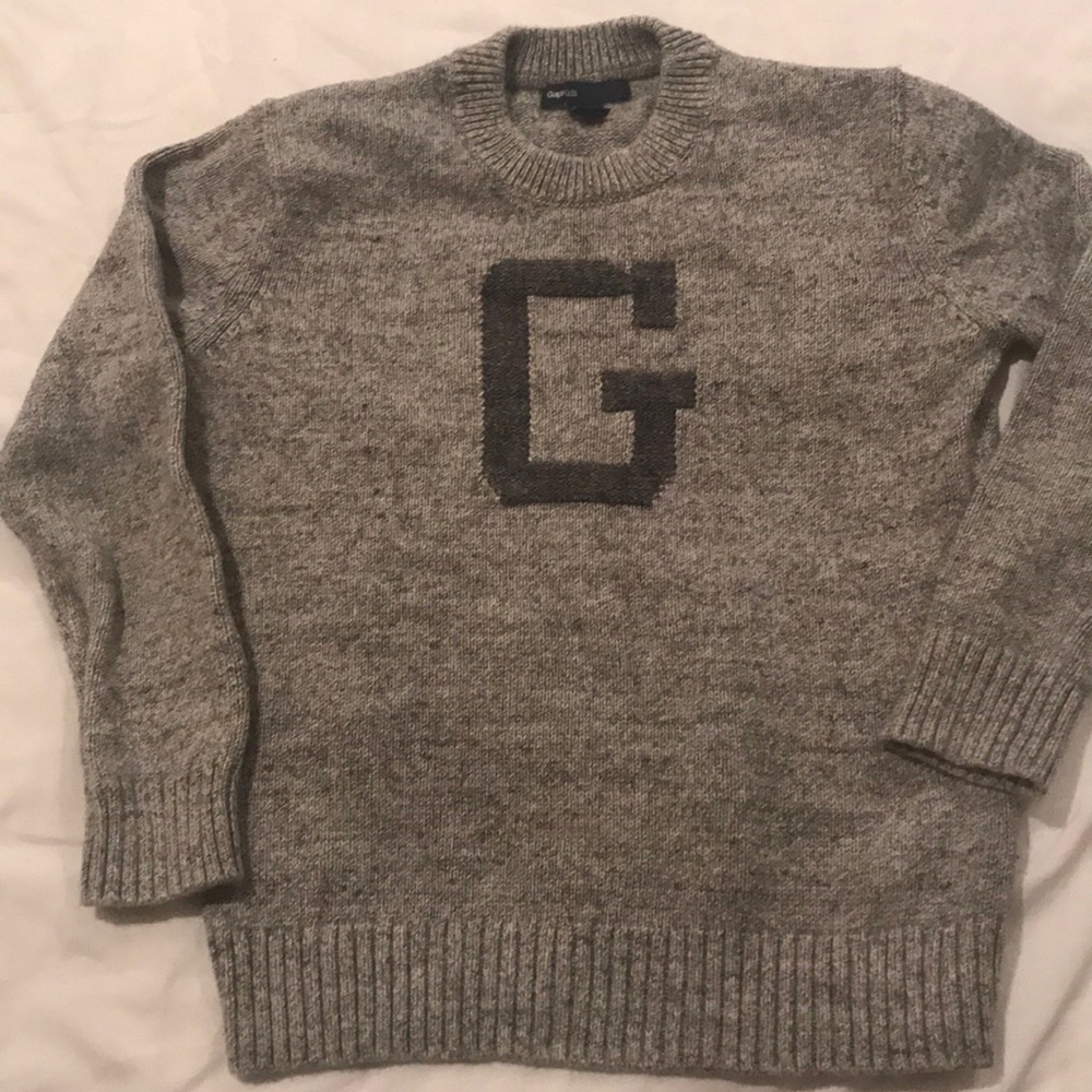 Boys Letterman Gap sweater